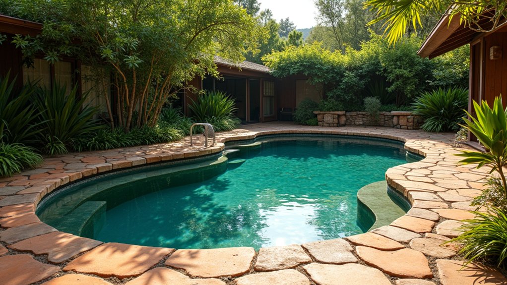 23 Natural Pool Design Ideas That Embrace Organic Beauty eco friendly recycled pool design