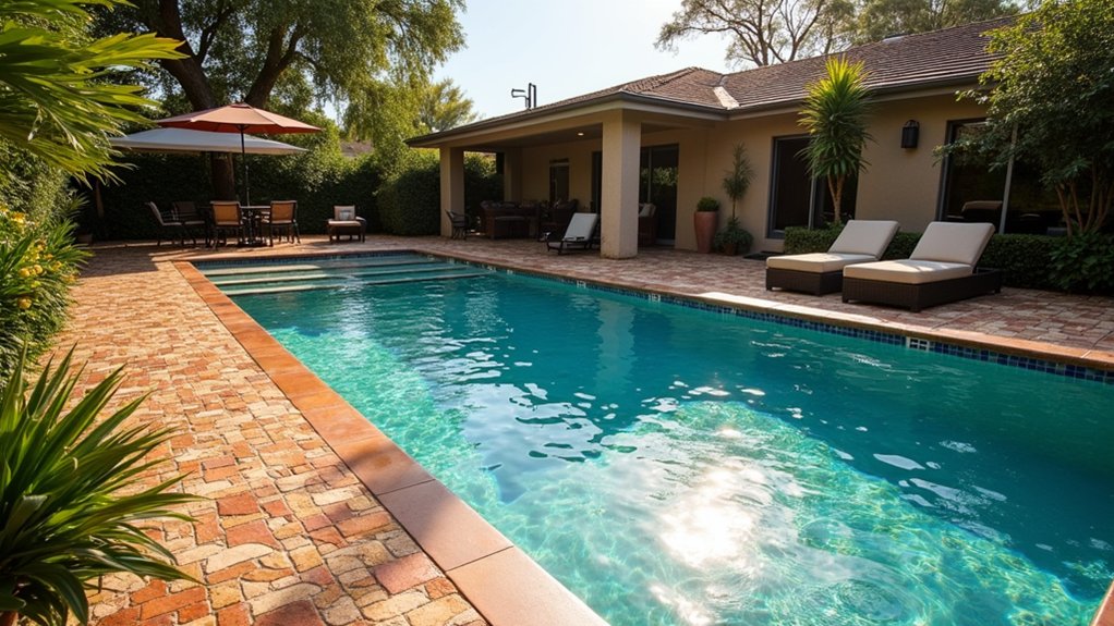 17 Creative Pool Deck Resurfacing Ideas for a Fresh New Look eco friendly slip resistant surfaces