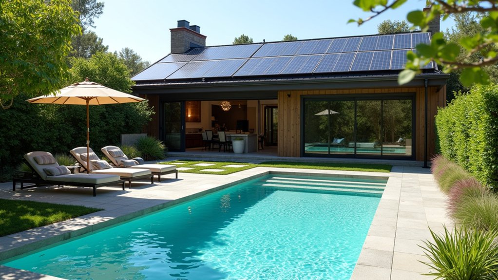 20 Residential Pool Design Ideas for Everyday Elegance eco friendly solar pool warmth