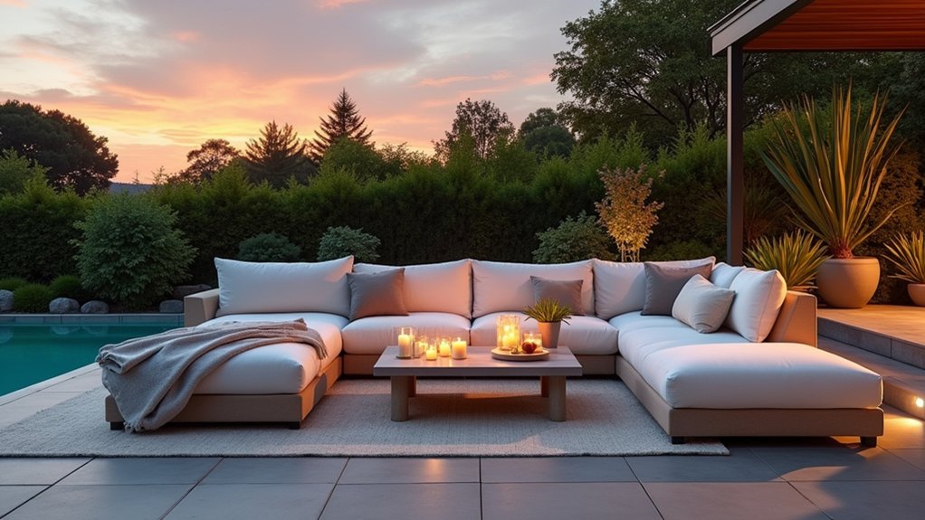 23 Cozy Pool Deck Decorating Ideas With Seating Areas for Relaxation elegant and functional lounging