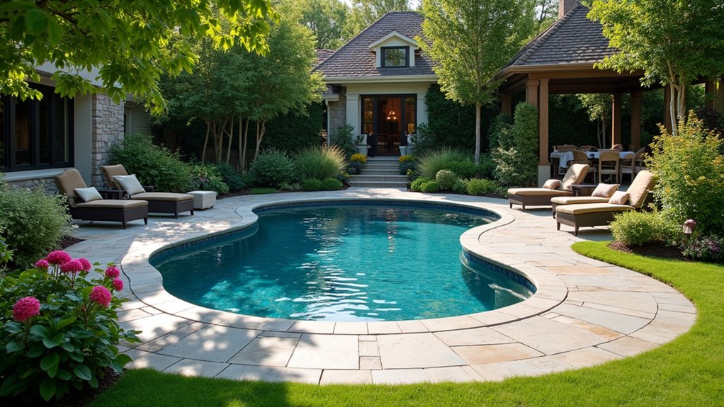 20 Gorgeous Small Backyard Pool Ideas for Compact Spaces elegant compact pool design