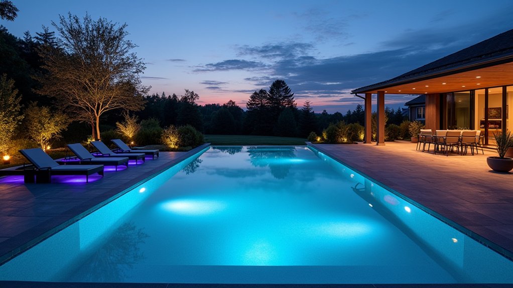 23 Smart Pool Design Concepts to Plan the Perfect Space elegant energy efficient pool lighting