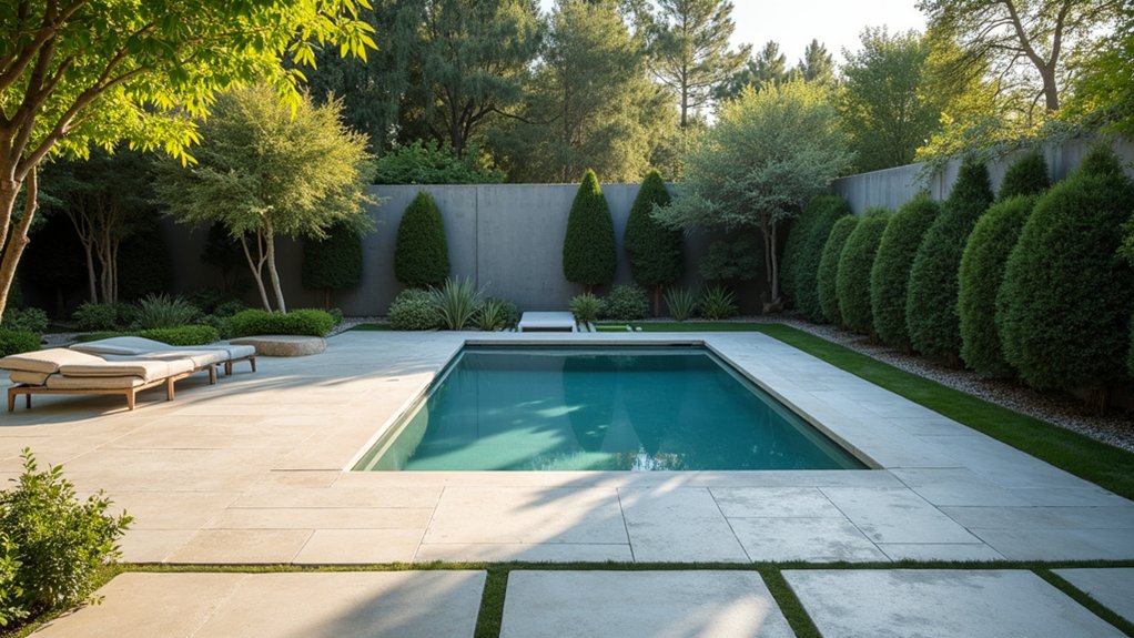 18 Minimalist Pool Design Ideas for a Sleek Backyard Look elegant functional pool covers