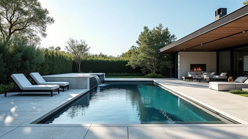 20 Elegant Swimming Pool Design Ideas for Every Home elegant geometric pool designs