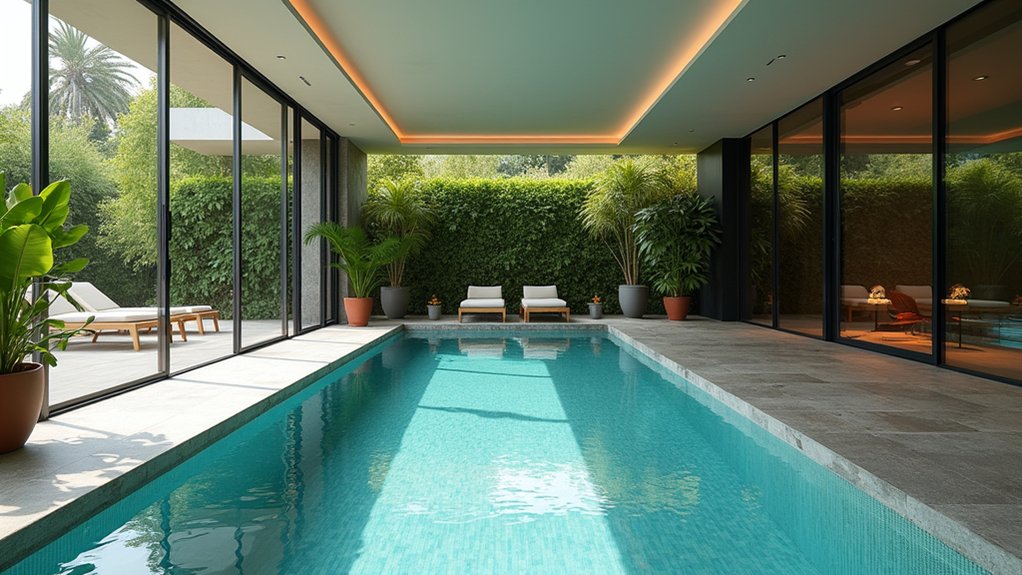 18 Lap Pool Ideas That Combine Fitness With Style elegant indoor outdoor harmony