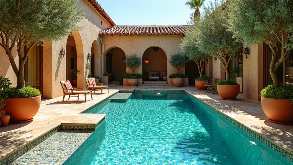 18 Beautiful Pool Design Layouts That Just Make Sense elegant mediterranean pool design
