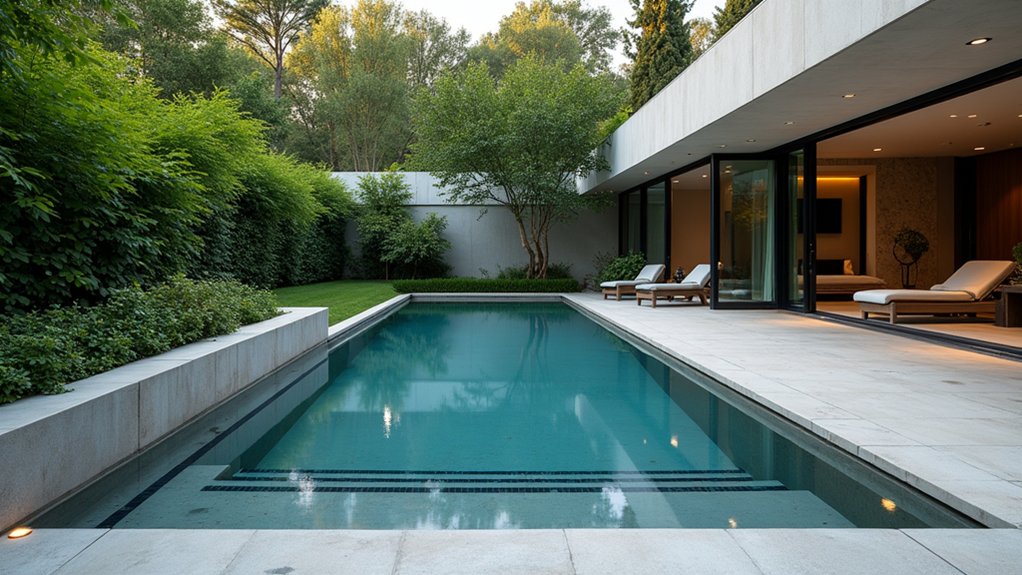 15 Modern Pool Designs That Wow With Style and Simplicity elegant minimalist lap pool
