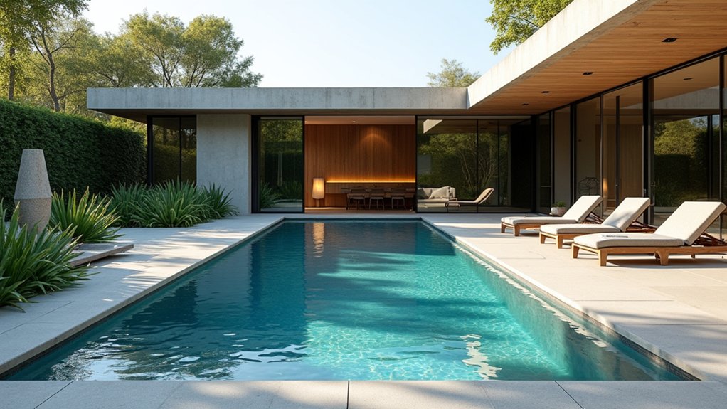 20 Elegant Swimming Pool Design Ideas for Every Home elegant minimalist swimming experience