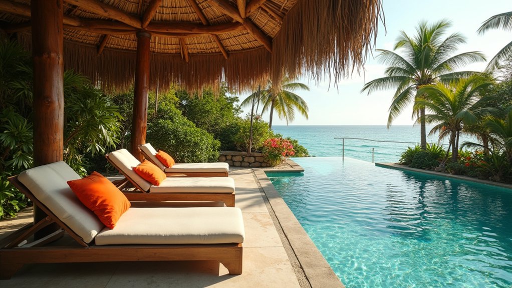 23 Luxury Pool Ideas That Turn Your Backyard Into a Resort elegant poolside relaxation retreat