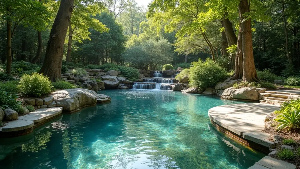 Natural Poll 20 Concrete Pool Ideas That Are Built To Last - Love Gunite Pool