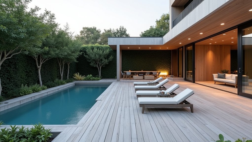 19 Charming Pool Deck With Gazebo Ideas for a Backyard Escape elegant simplicity and tranquility