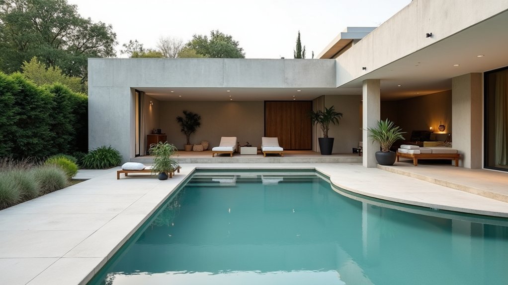 20 Elegant Pool Landscaping Design Ideas That Feel Effortless elegant simplicity in landscaping