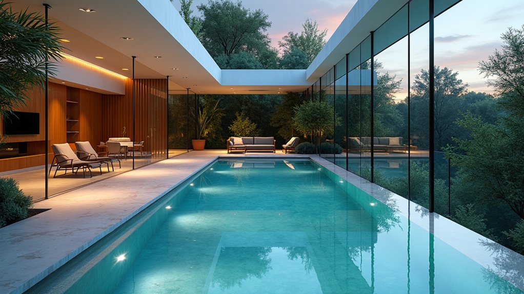23 Smart Pool Design Concepts to Plan the Perfect Space elegant transparent pool design