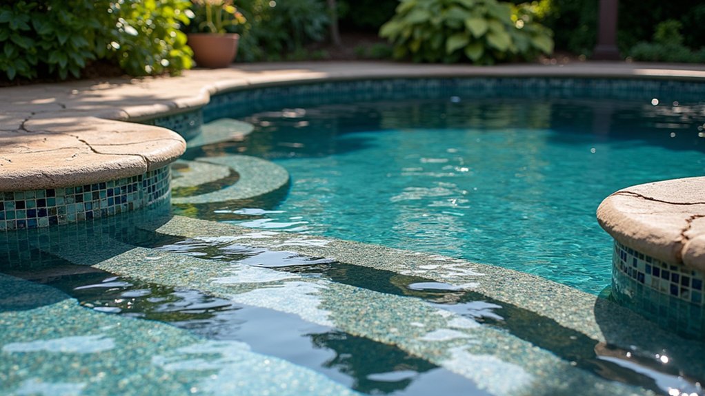 23 Fresh Pool Deck Renovation Ideas That Completely Transform Your Yard elevate poolside with textures
