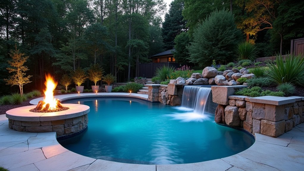 15 Unique Pool Design Ideas to Inspire One-of-a-Kind Spaces enchanting fire and water