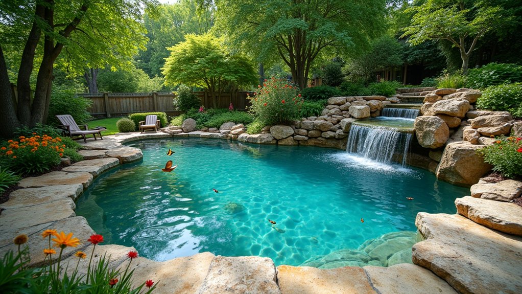18 Natural Pool Ideas That Blend Seamlessly With Nature enchanting natural wildlife sanctuary