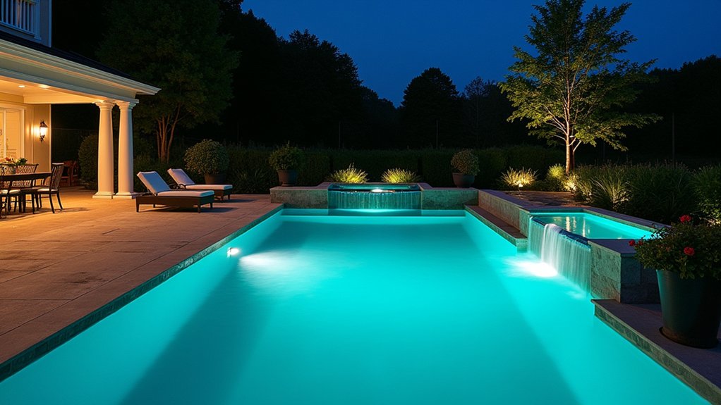 23 Inground Pool Design Ideas That Define Luxury Living enchanting underwater lighting ambiance