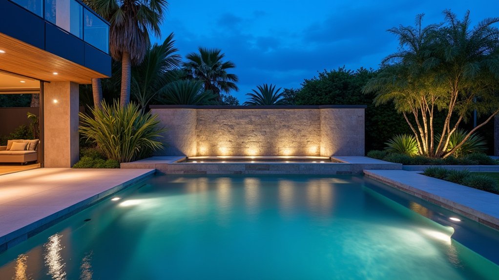 17 Easy Pool Deck Update Ideas That Make a Big Impact enchanting water feature oasis