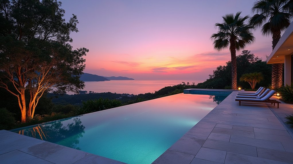 15 Stylish Plunge Pool Design Ideas to Cool Down in Style endless luxury by water