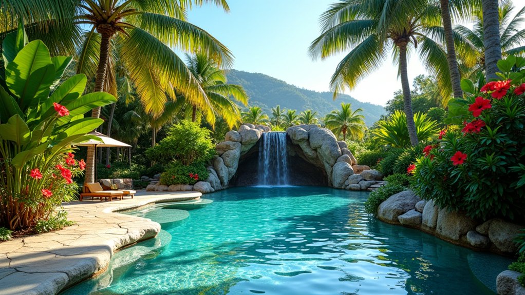 18 Natural Pool Ideas That Blend Seamlessly With Nature exotic beauty and tranquility