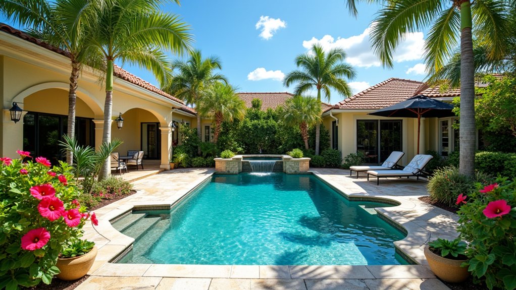 florida pool landscaping ideas