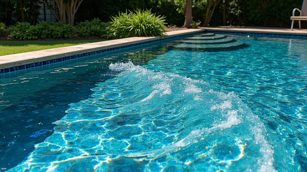 fluid ocean inspired pool design