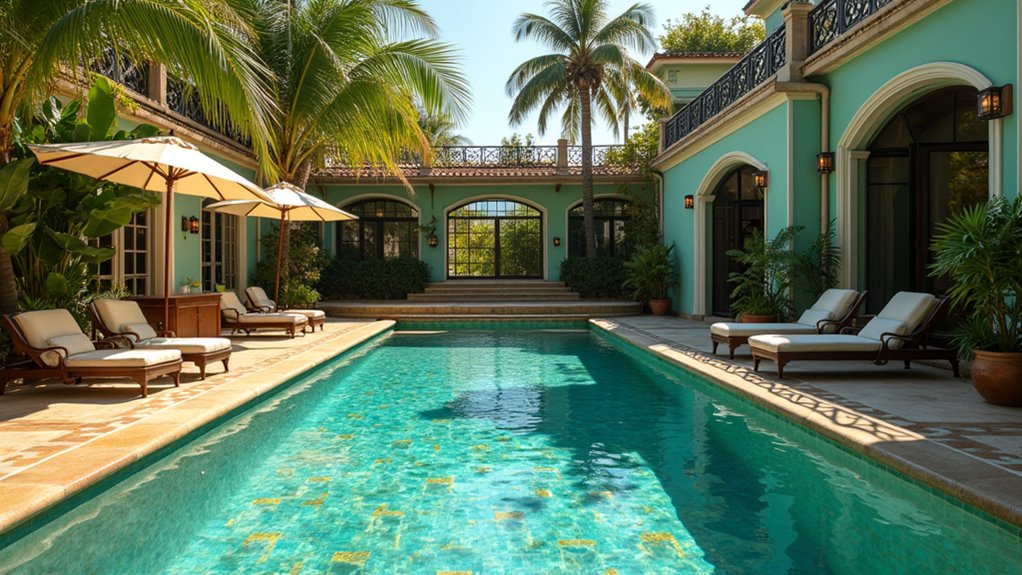 20 Elegant Swimming Pool Design Ideas for Every Home glamorous art deco pools