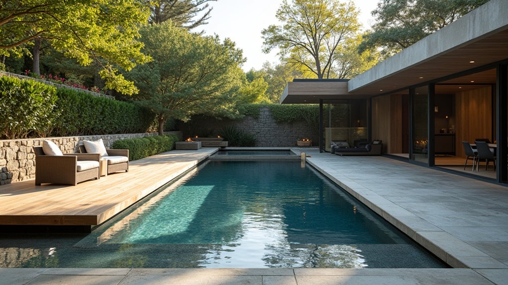 18 Simple Pool Design Ideas for an Effortless Backyard Look hidden pool retractable cover