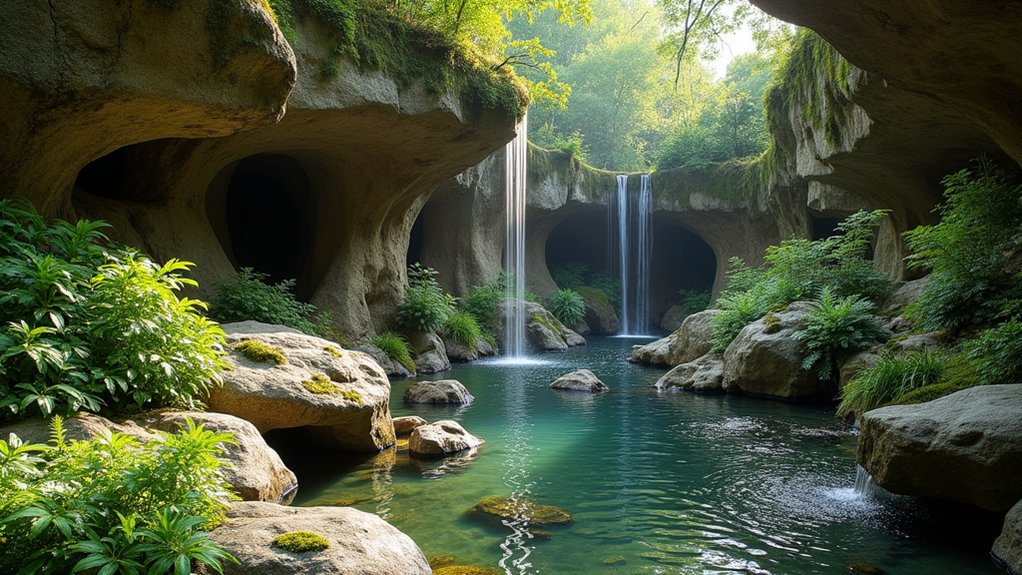 15 Bold Pool Landscaping With Boulders That Make a Statement hidden sanctuary of tranquility