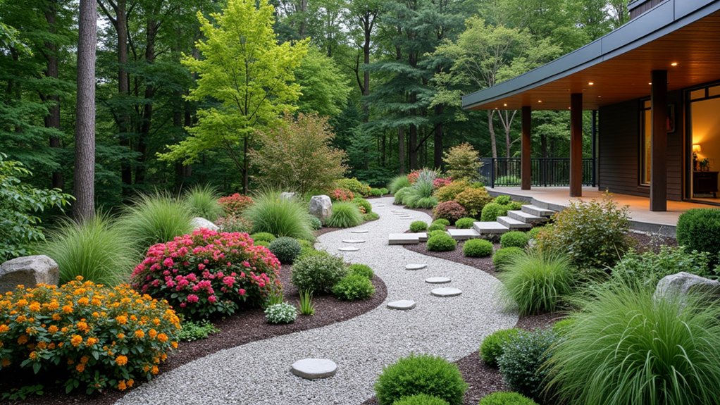 innovative oval landscaping ideas
