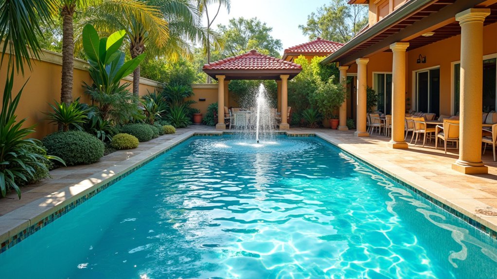 20 Pool Ideas With Zero Entry Designs for Effortless Access kid friendly water play oasis