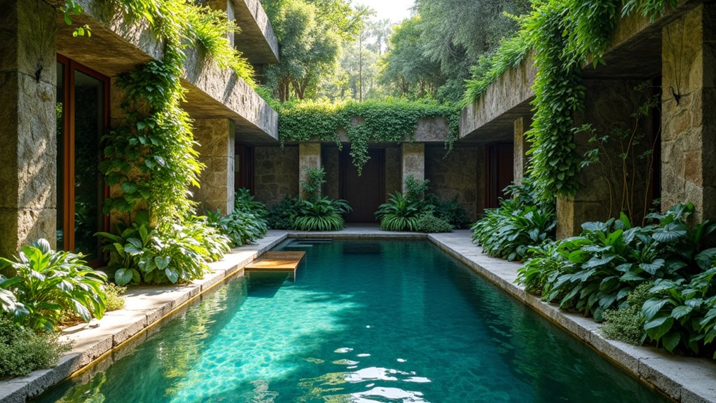 lush urban oasis retreat