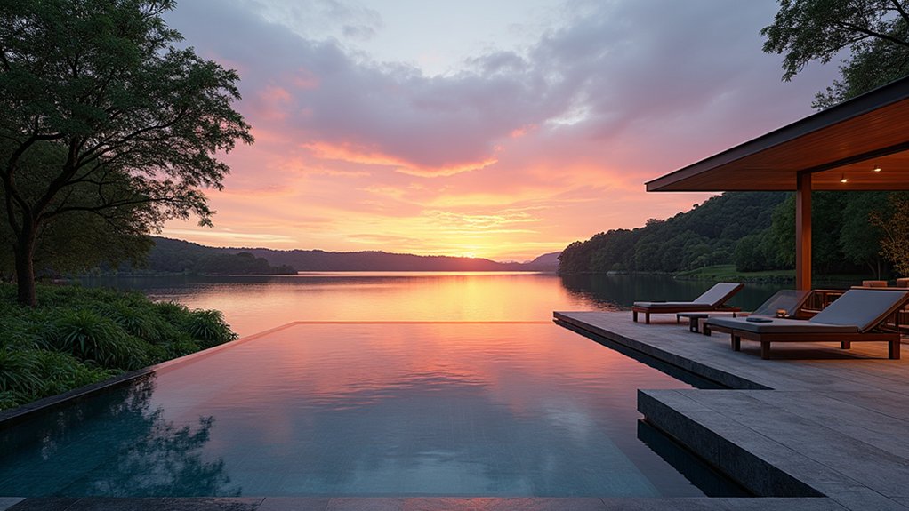 17 Modern Inground Pool Deck Ideas That Define Luxury luxurious backyard oasis retreat