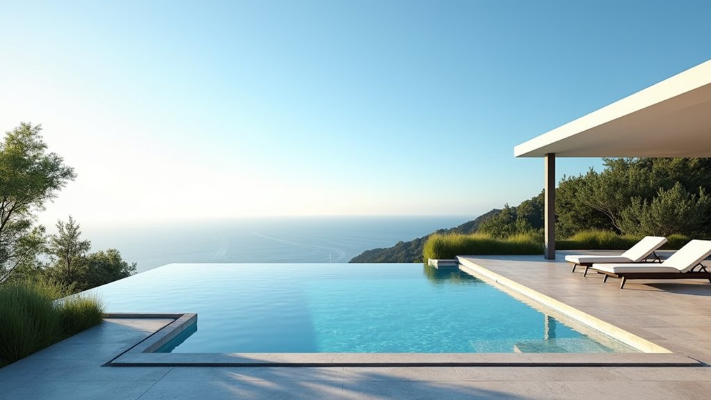 18 Simple Pool Design Ideas for an Effortless Backyard Look luxurious infinity edge pool