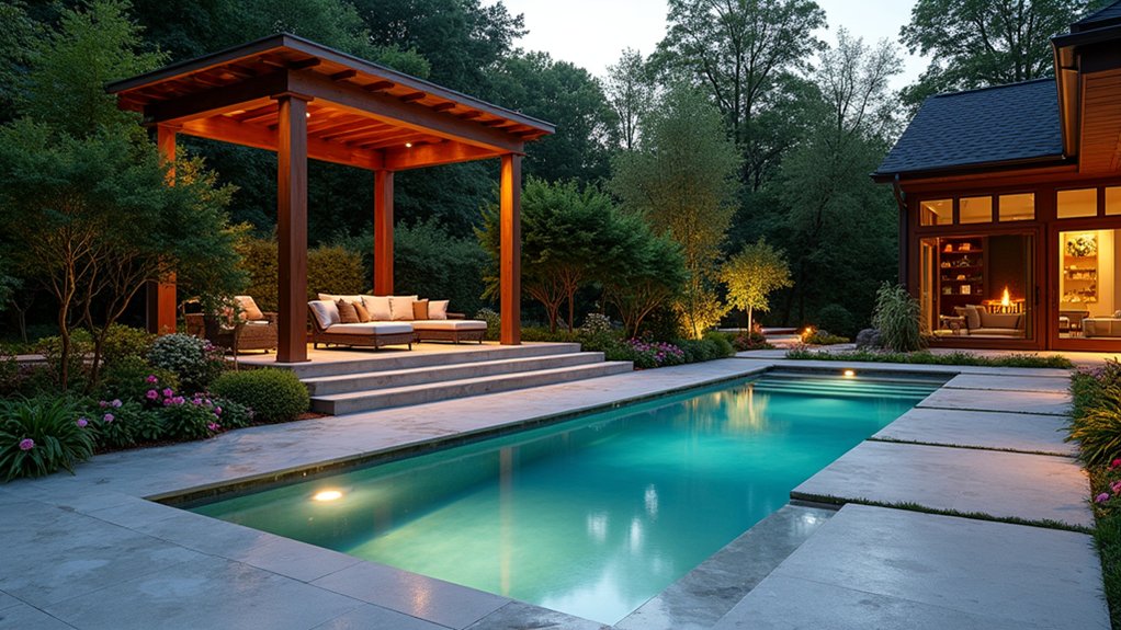 23 Fresh Pool Deck Renovation Ideas That Completely Transform Your Yard luxurious outdoor relaxation retreat