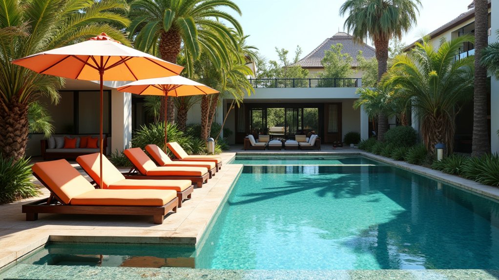 23 Luxury Pool Ideas That Turn Your Backyard Into a Resort luxurious poolside relaxation experience