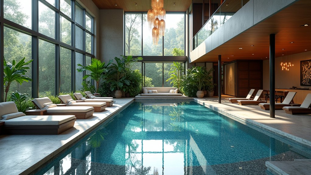 20 Contemporary Pool Design Ideas for Stylish Homes luxurious year round indoor oasis