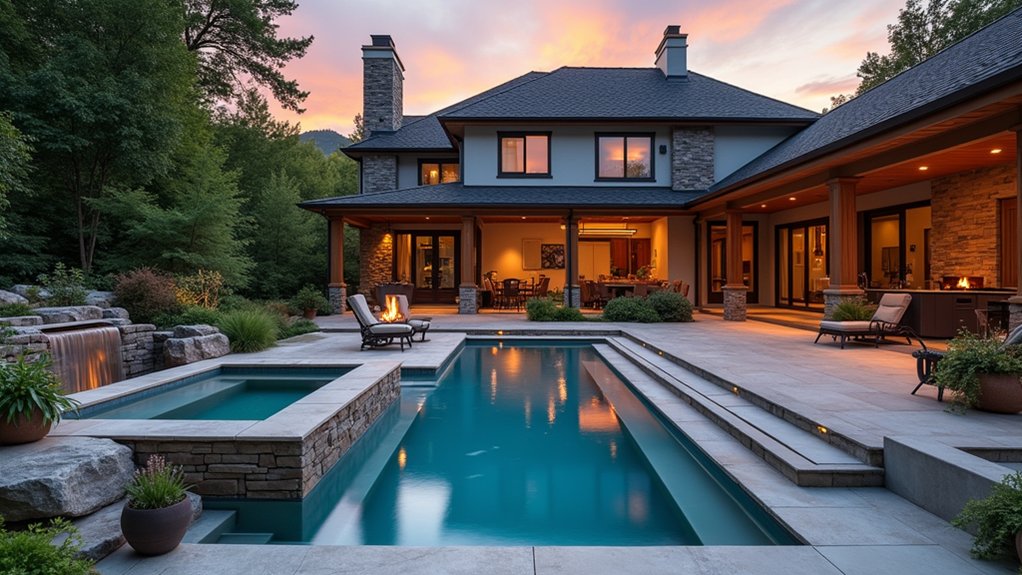 23 Smart Pool Design Concepts to Plan the Perfect Space luxury backyard spa retreat