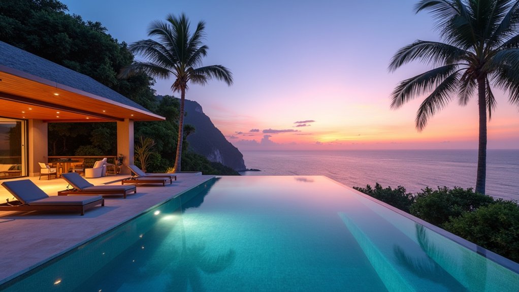 18 Luxury Infinity Pool Ideas That Redefine the Horizon luxury horizon pool designs