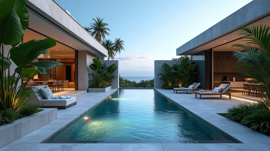 23 Sleek Pool Ideas With Zero Edge Effects That Impress luxury in limited space