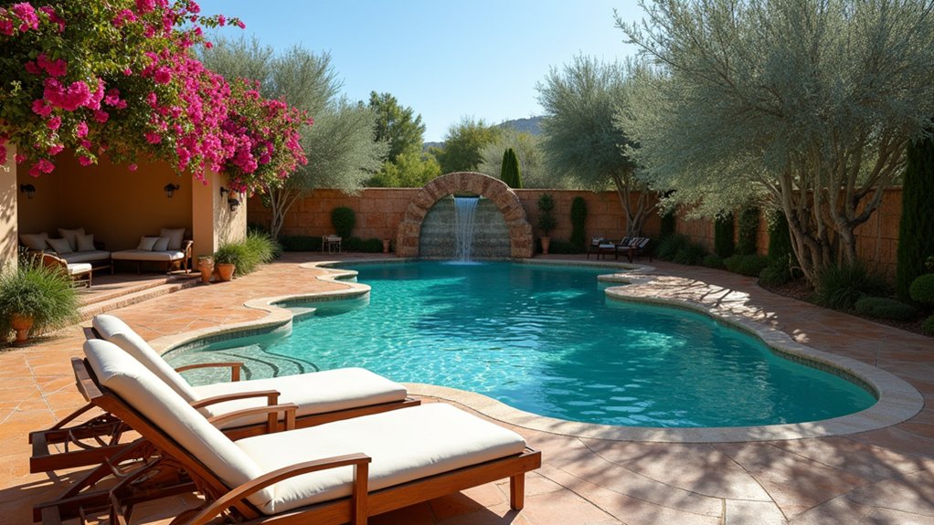 20 Resort Pool Ideas That Feel Like a Vacation at Home mediterranean backyard paradise design