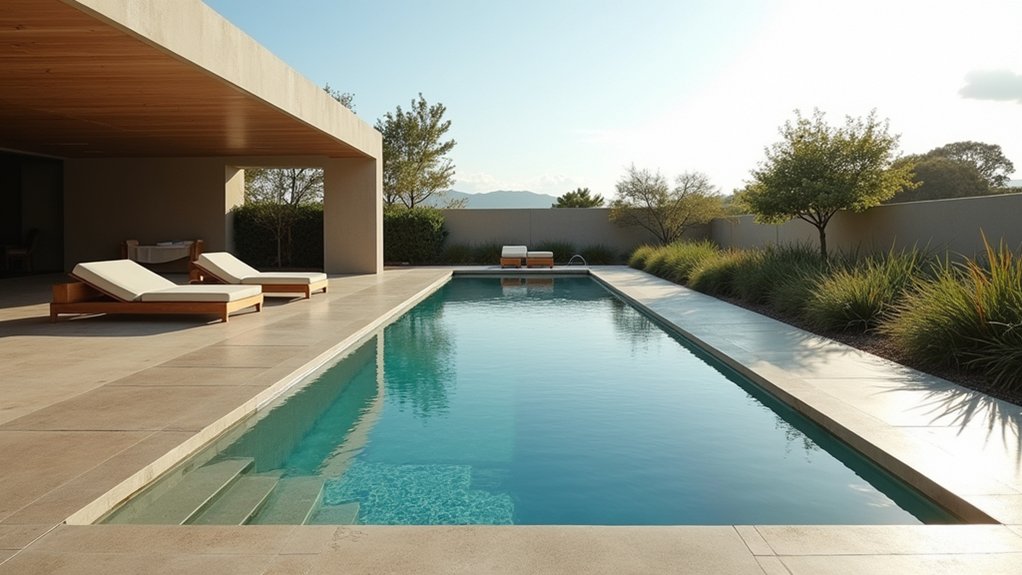15 Unique Pool Ideas to Make Your Backyard Stand Out modern elegant geometric pools