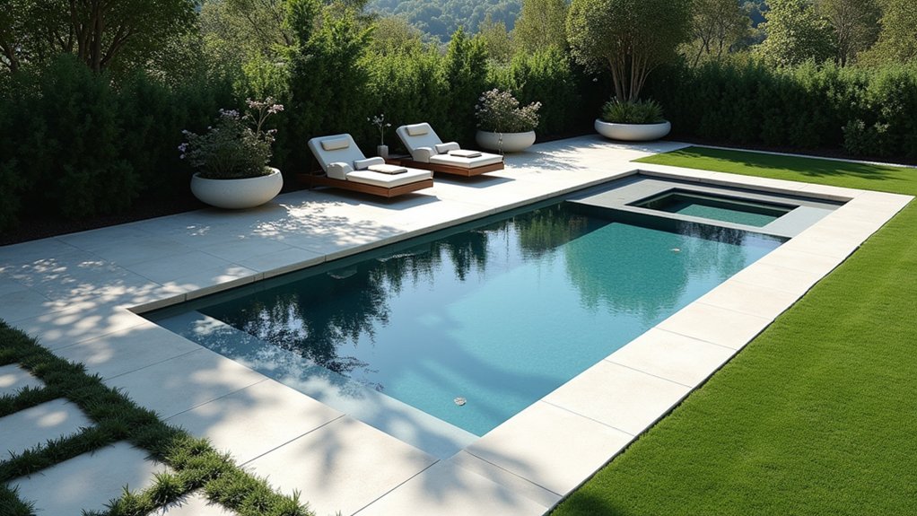 23 Modern Pool Design Ideas That Redefine Outdoor Living modern geometric pool design