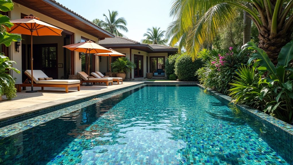 15 Luxury Pool Design Ideas That Scream Sophistication mosaic tile pool elegance