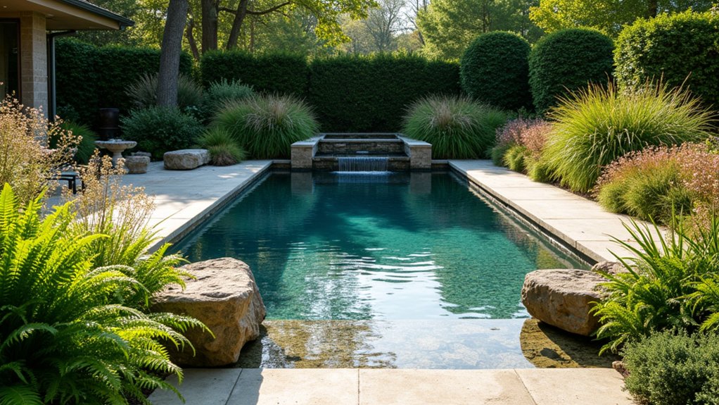 18 Budget-Friendly Pool Landscaping Ideas That Look High-End native plants enhance landscaping