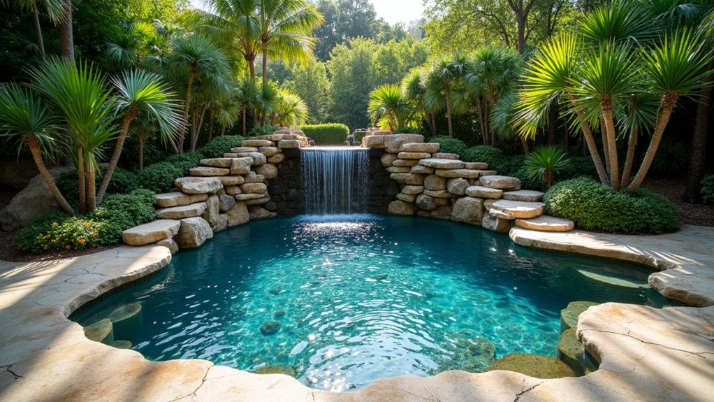 18 Beautiful Pool Design Layouts That Just Make Sense natural lagoon inspired pool design
