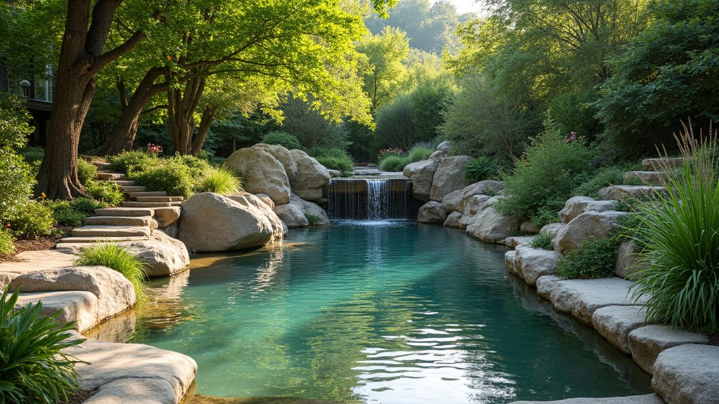 18 Beautiful Pool Design Layouts That Just Make Sense natural serene backyard oasis