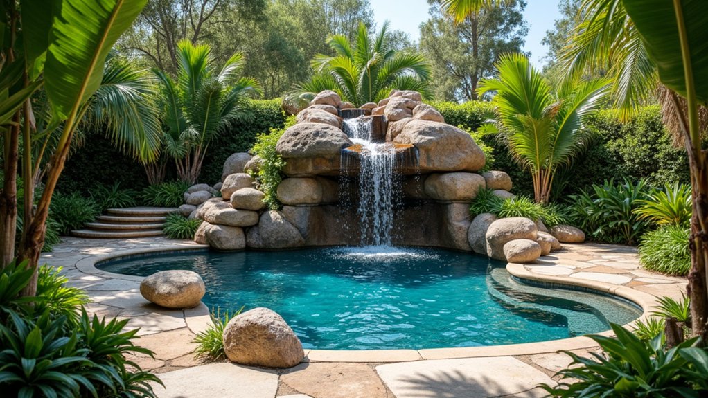 18 Stunning Backyard Pool Ideas to Transform Your Outdoor Space natural serene backyard oasis
