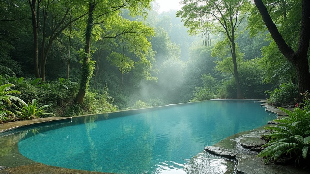 nature infused tranquil pool