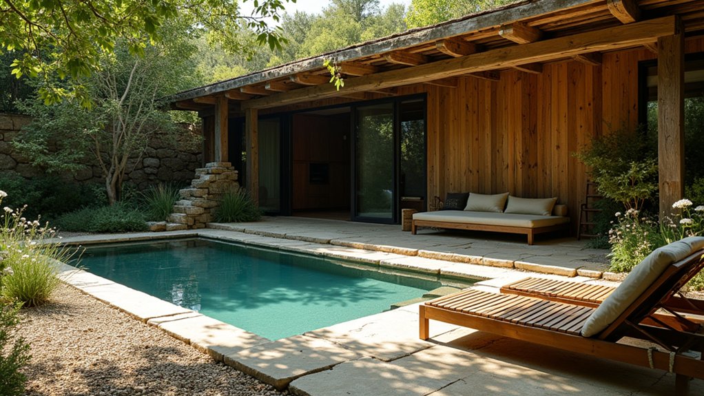 15 Stylish Plunge Pool Design Ideas to Cool Down in Style nature inspired cozy elegance